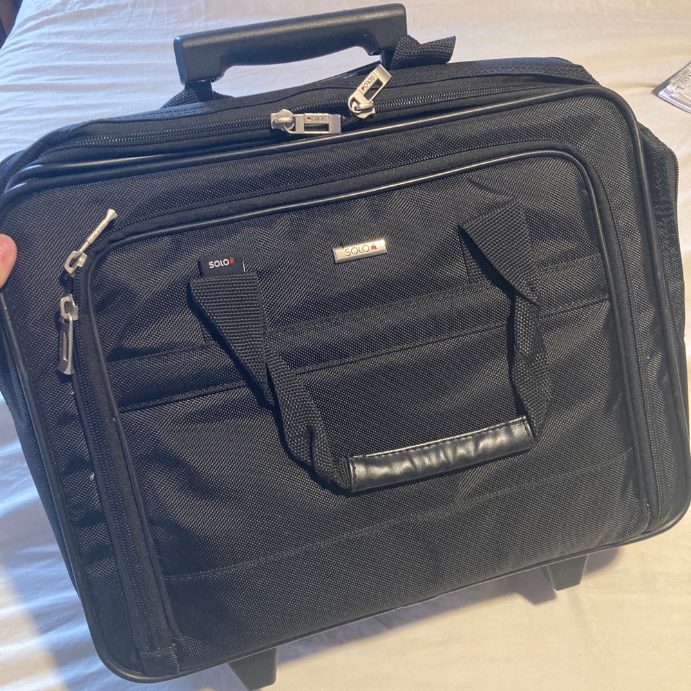 Solo Rolling Briefcase, Gently Used/Great Condition